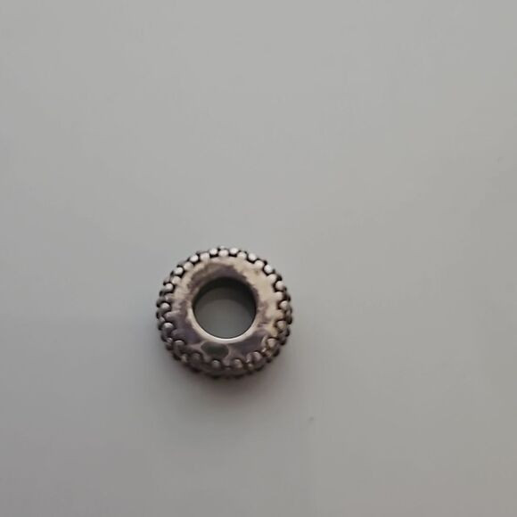 Pandora Authentic Sparkling Pink Spacer Charm With Stones - Picture 6 of 16